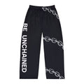 Be Unchained Sleep Pants — Men's Black Chain-Print Pajama Pants