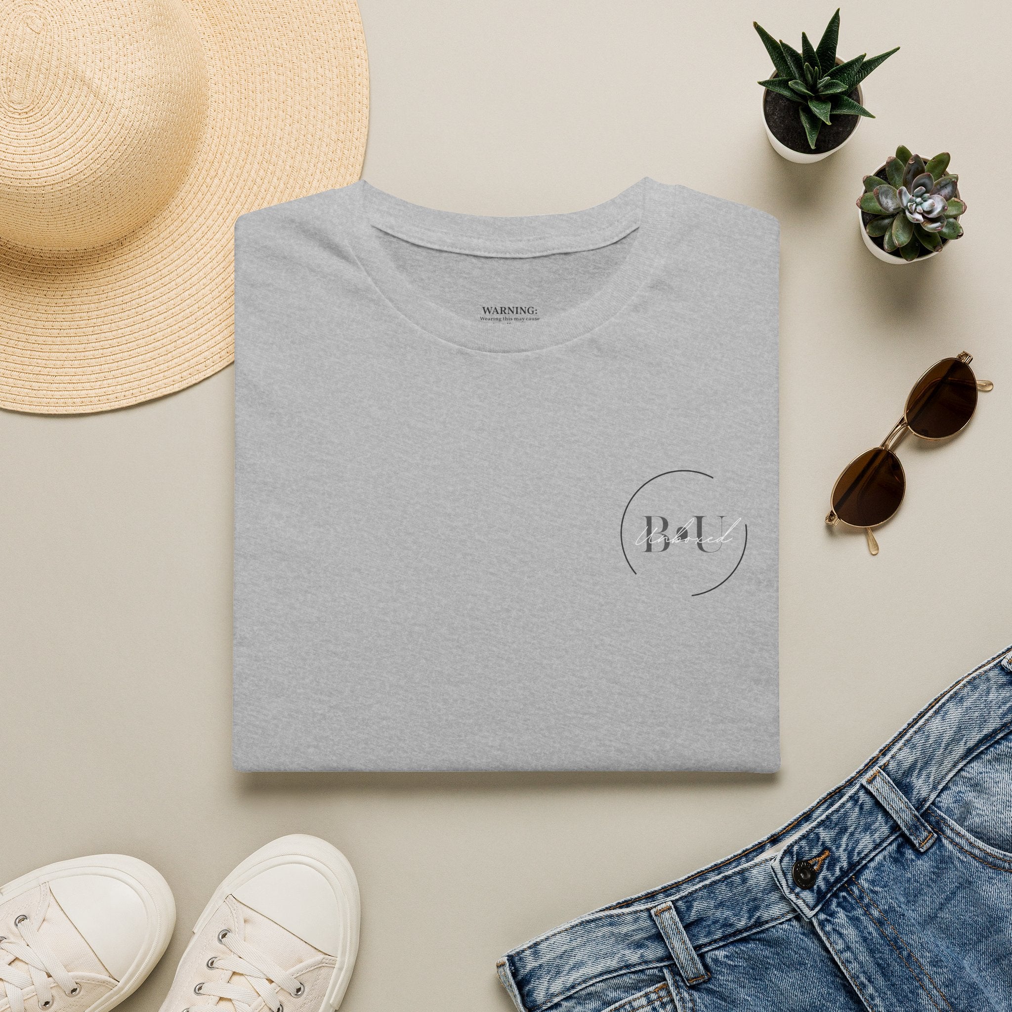 Minimalist B•U Pocket Logo T-Shirt — Casual Monogram Tee