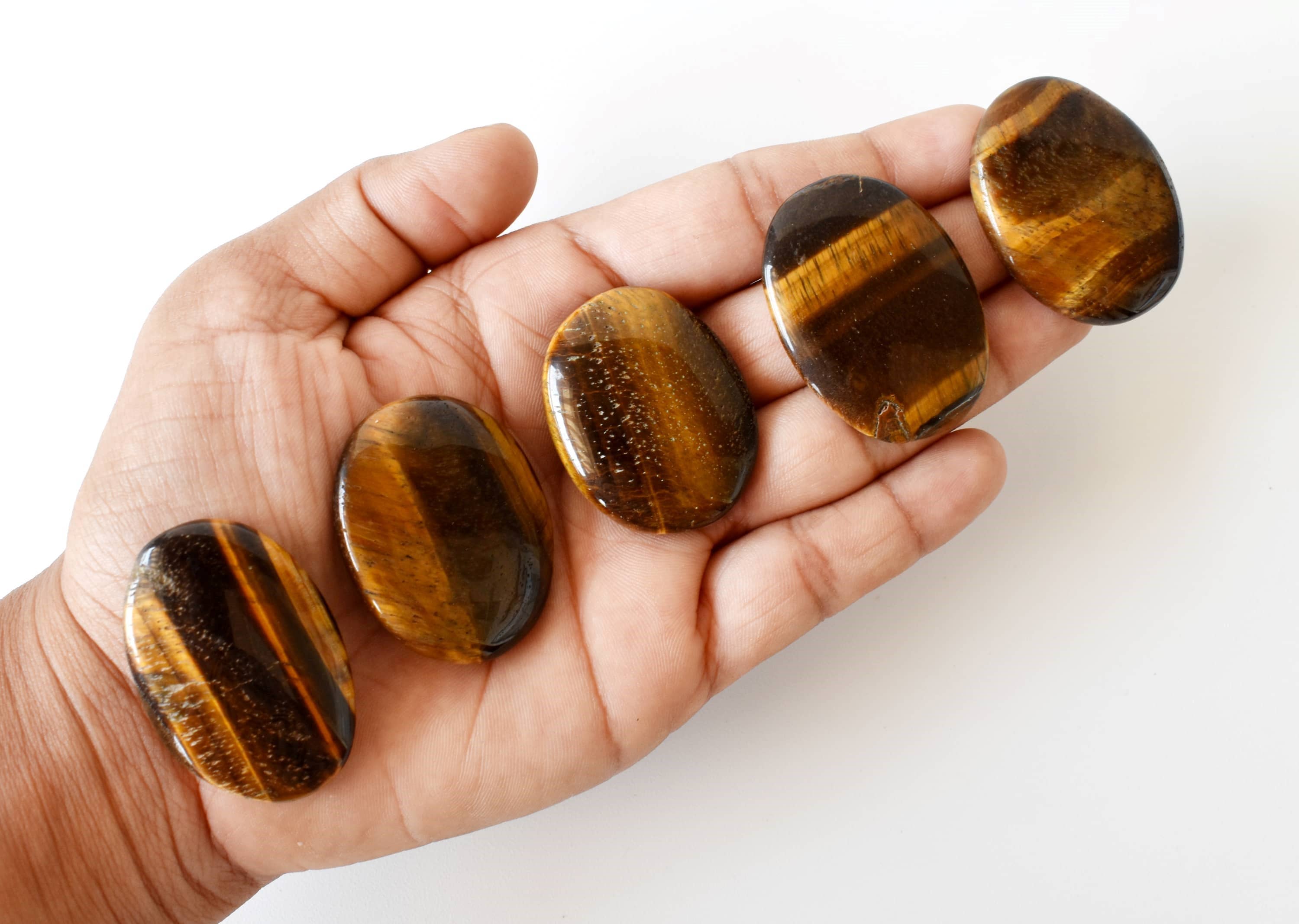 Bulk Worry Stones Pocket Crystals Thumb Stones